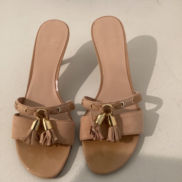 Tan Stuart Weitzman slide - Picture 2 of 3